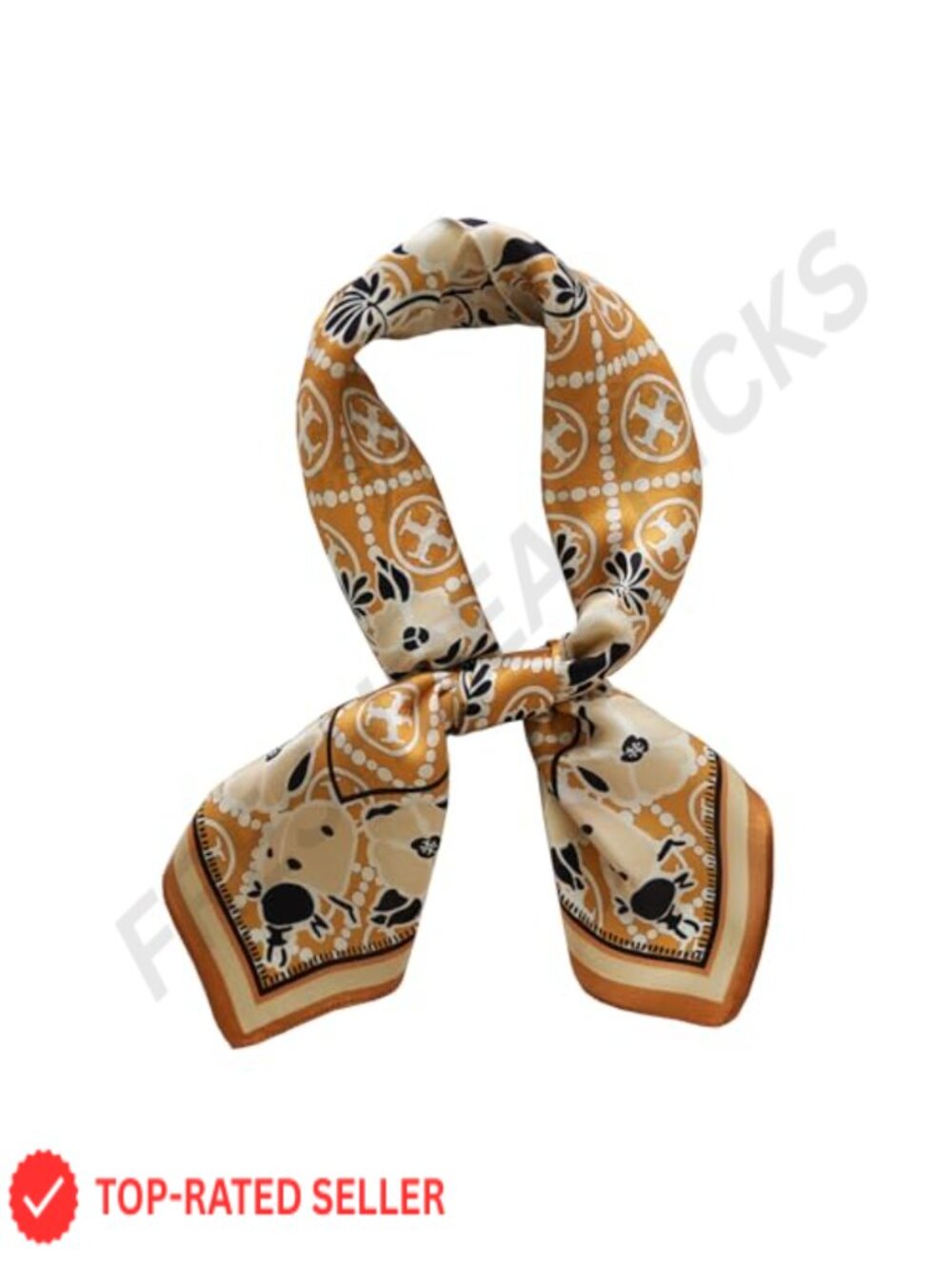 100% Mulberry Silk Square Scarf 26x26 Headscarf Neckerchief Bag Wrap